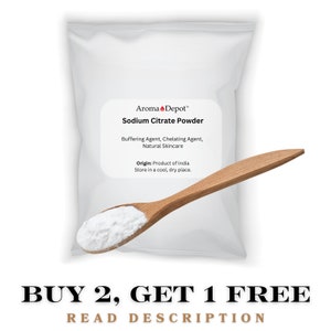 Sodium Citrate Powder WHOLESALE Food Grade - for Cooking and Cheese Making.