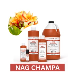 Nag Champa Fragrance Oil for Body, Soap, Candle, and Diffuser