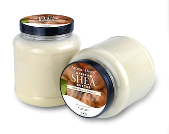 African Shea Butter Bulk Raw. Pure Natural Skincare Product for Hair, Face, Body Butter. Raw Shea Butter Ivory. All Skin Types