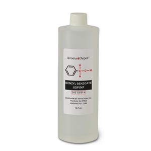 Benzyl Benzoate USP/NF – Cosmetic & Fragrance Ingredient 16 fl oz. / 20 oz.