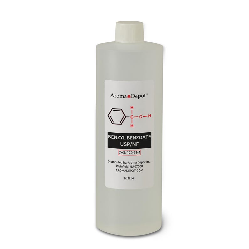 Benzyl Benzoate USP/NF – Cosmetic & Fragrance Ingredient 16 fl oz. / 20 oz.