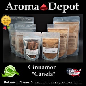 Cinnamon Sticks Cassia Cut Vera 2.75&quot; 100% Pure Natural Cinnamomum Canela Lot