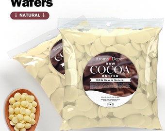 Cocoa Butter Wafers Natural Food-Grade Non-GMO 100% Natural Body Skin Hair Premium Bulk Wholesale