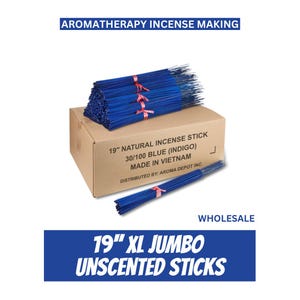 Plant Guru Unscented Incense Sticks – 11 Bulk Packs, 100% Natural Joss & Bamboo, 60-Minute Burn