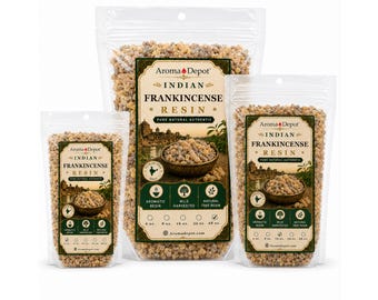 Indian Frankincense Resin Tears - Natural Boswellia Serrata Gum