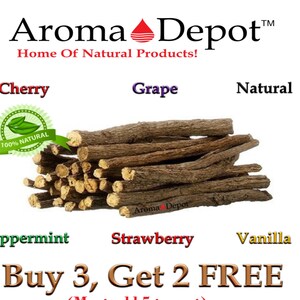 4 Oz Licorice Root Chew Sticks 100 Natural Buy 2 Get 1 Etsy