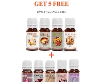 10ml Fragrance Oil - Soap, Candle & Diffuser Scents