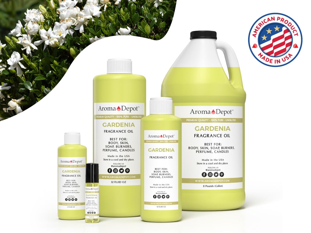 Gardenia Fragrance Oil for Birthday Soap Making Supplies, Body, Candle