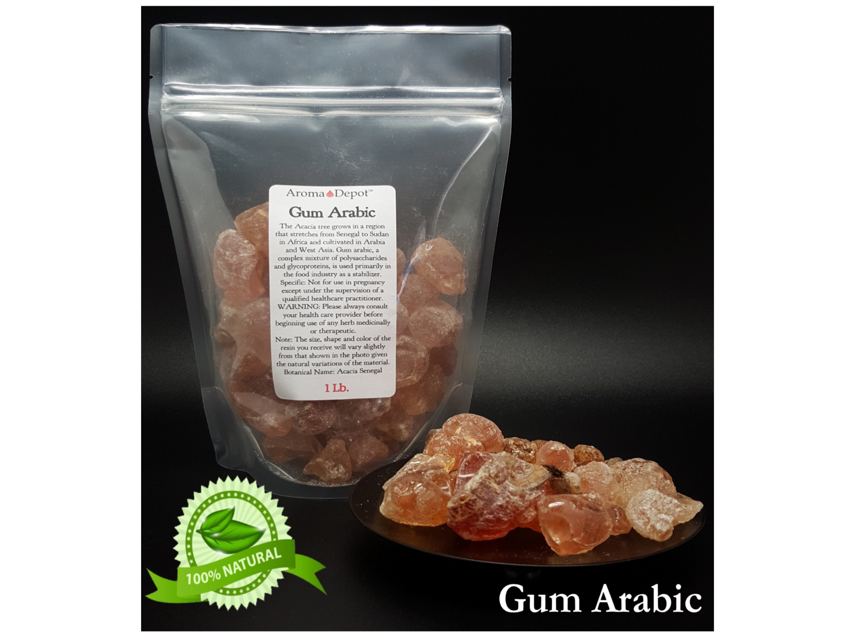 Candles & Holders Home & Living tears Gum Arabic Resin Incense 1 lb