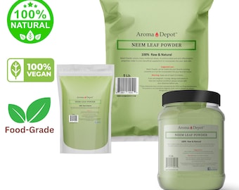 Neem Powder, 100% Pure Azadirachta Indica Leaf