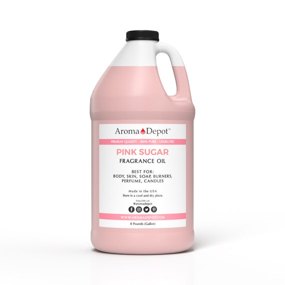 Pink Sugar Fragrance Oil for Birthday Soap Making Supplies, Body, Candle  Making & Diffuser 