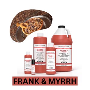 Frankincense and Myrrh Fragrance Oil for Body, Soap, Candle, and Diffuser