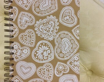 paper covered journal/notebook