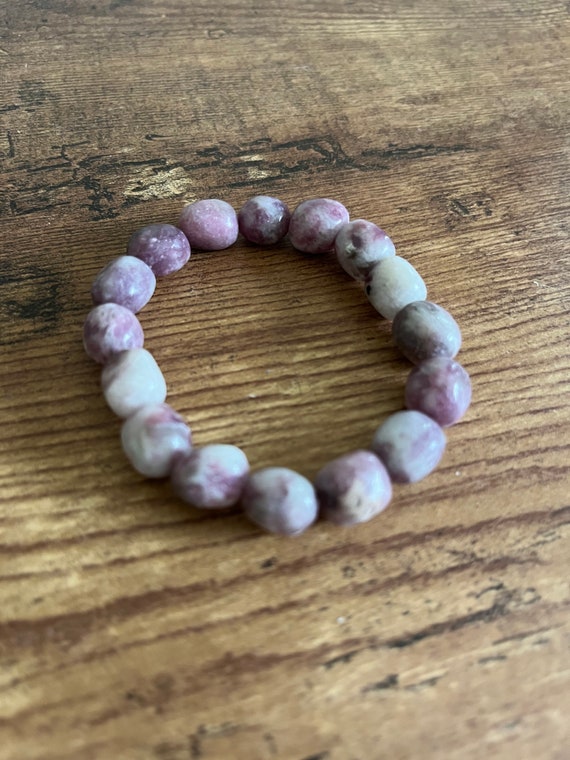 Lepidolite Stretch Bracelet - image 4