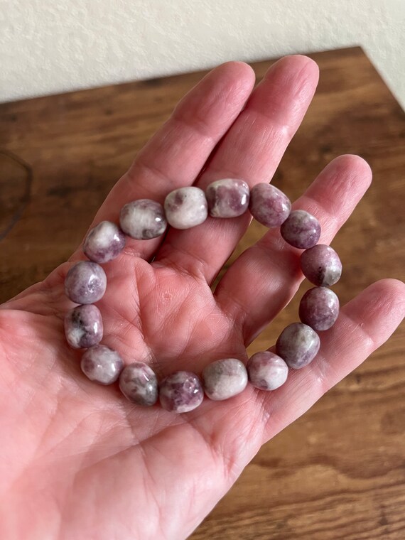 Lepidolite Stretch Bracelet - image 2