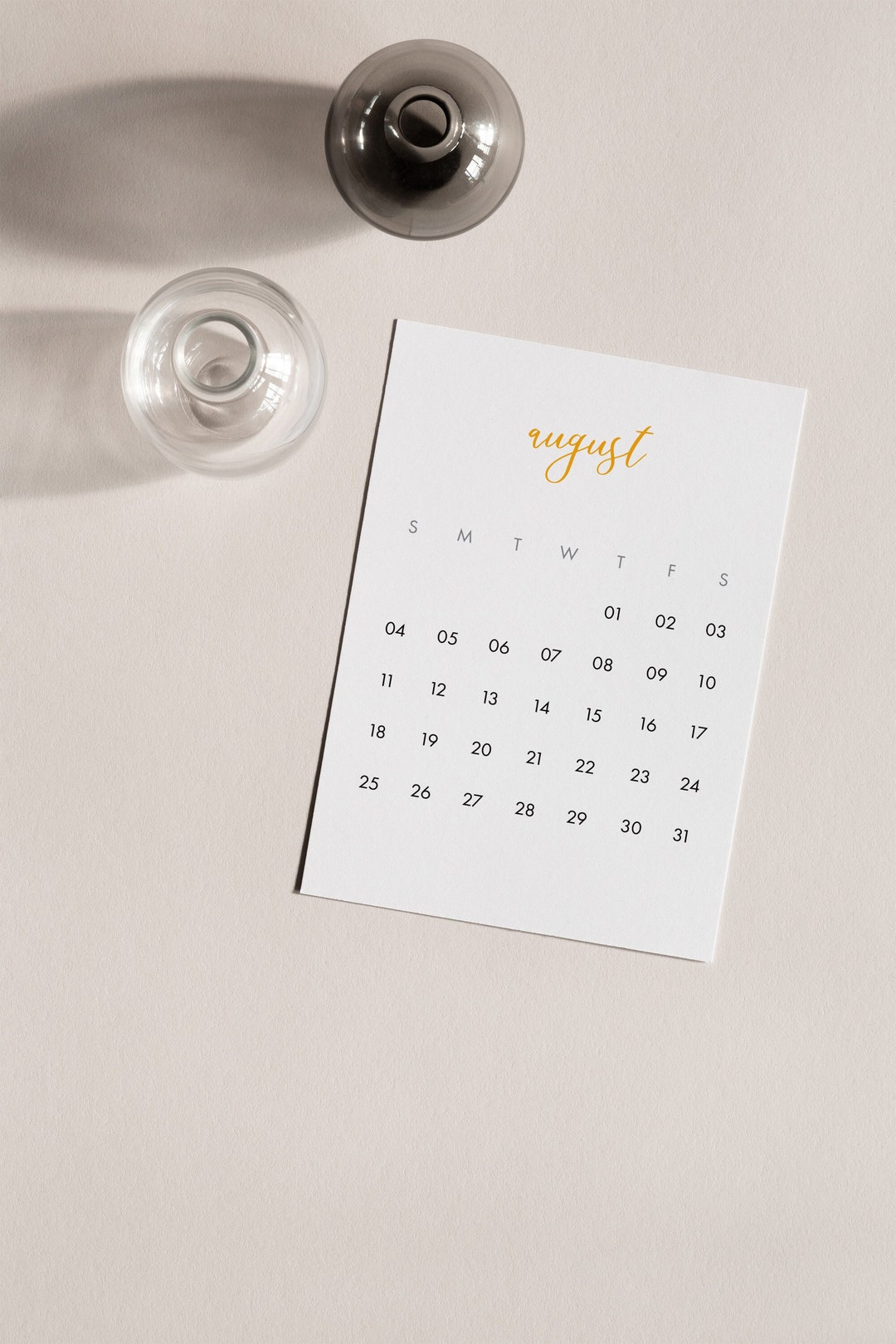 5x7 Printable 2025 Calendar Postcard Size With National Holidays Etsy Il 1080xN.5328244869 Sx8o