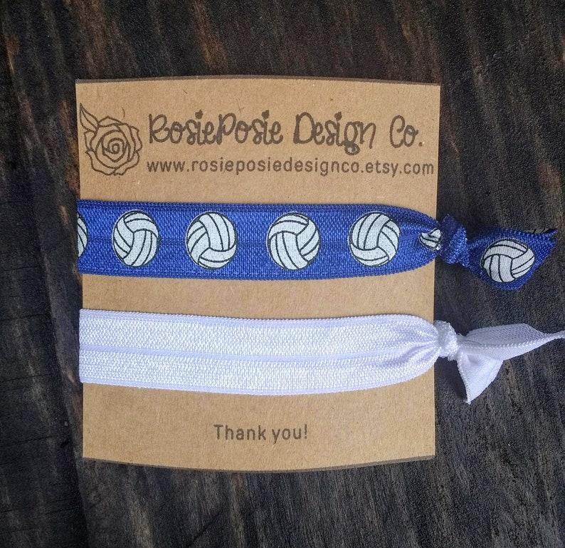 Girls Volleyball Hair Ties Other Volleyball Blue Sporting Goods