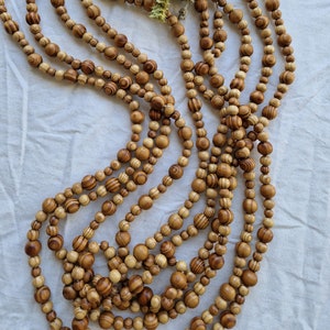 Olive Tree beads garland, Christmas ornaments, boho decor EXPRESS SHIPPING