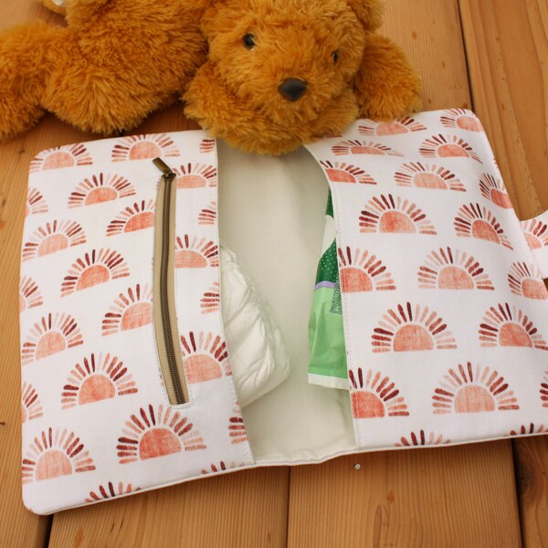 Orange Diaper Bag Etsy
