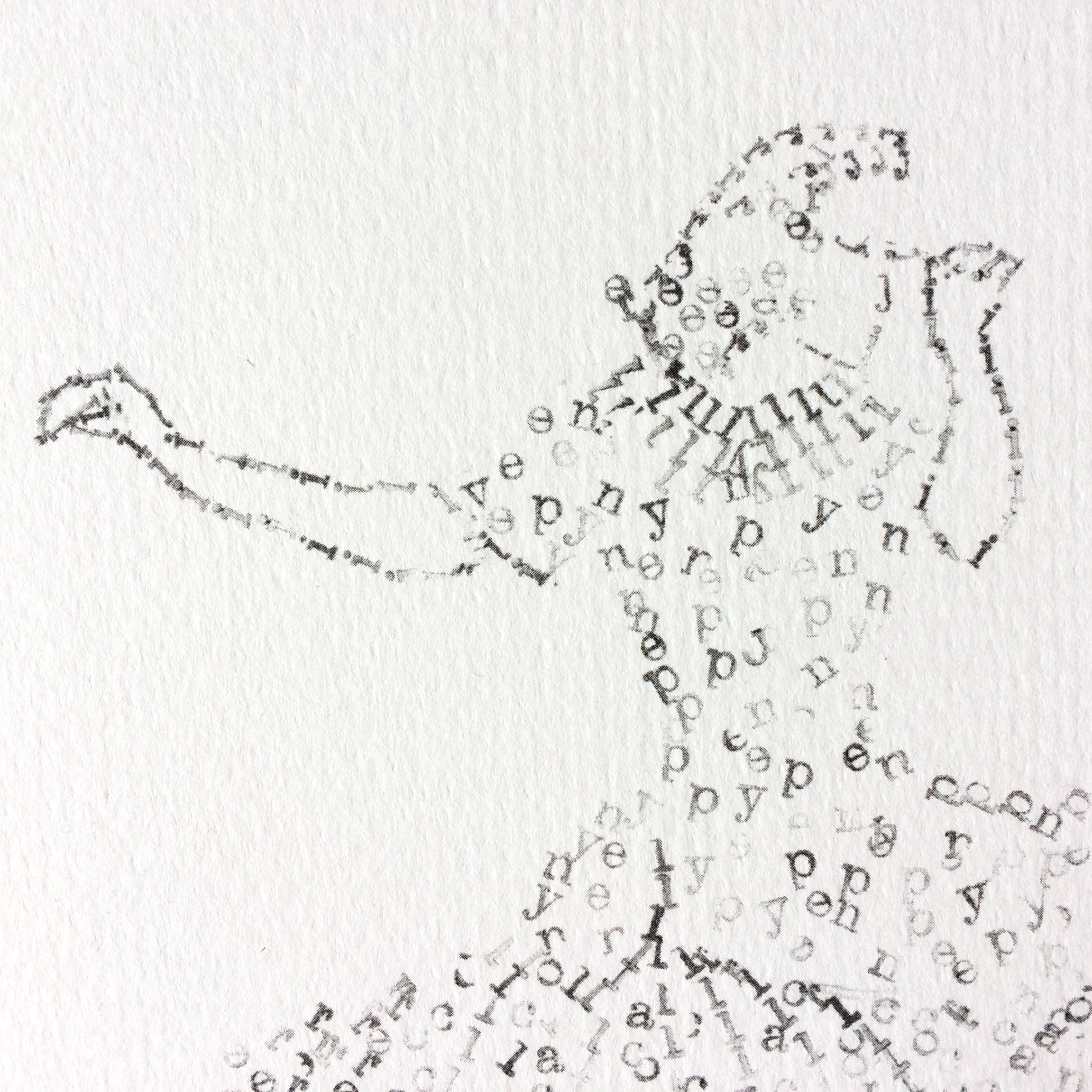 Sophisticated Swing Time Dancer Art Print Digital Print From An Original Artwork
