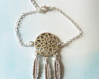 Dream catcher bracelet
