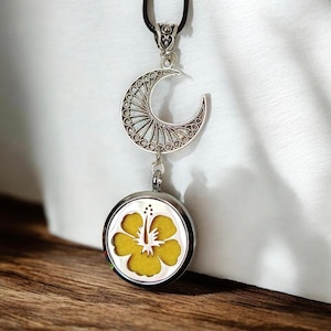 Maan- en hibiscus-aromatherapieketting