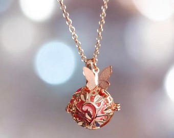 Rose Gold Butterfly Tree of Life Schwangerschafts-Bola