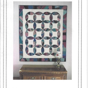 Crazy Wedding Ring Machine Quilting Pattern-PDF DOWNLOAD