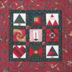 Christmas Miniature (or Not )Paper Piecing PDF Pattern Download