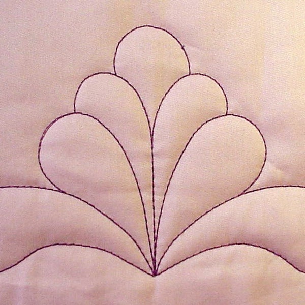 Machine Embroidery Feather Designs Etsy