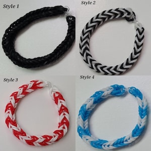 Rainbow Loom Custom Bracelets