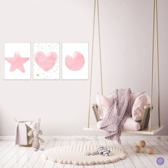 blush pink nursery accessories