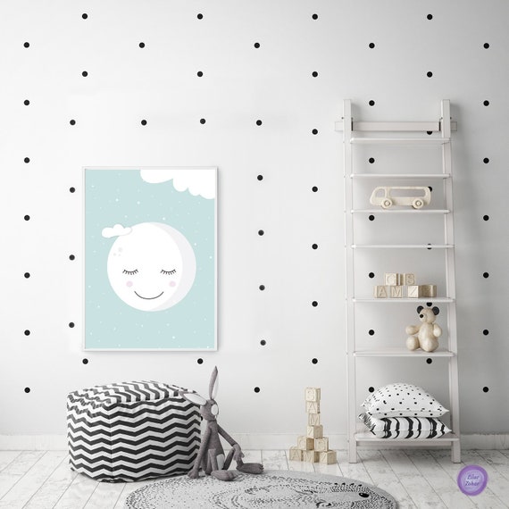 moon nursery decor