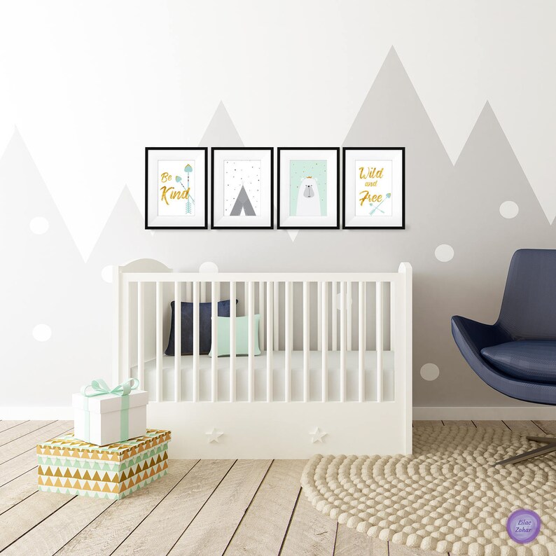 Nursery Printables Boy Nursery Decor Kids Bedroom Art Etsy