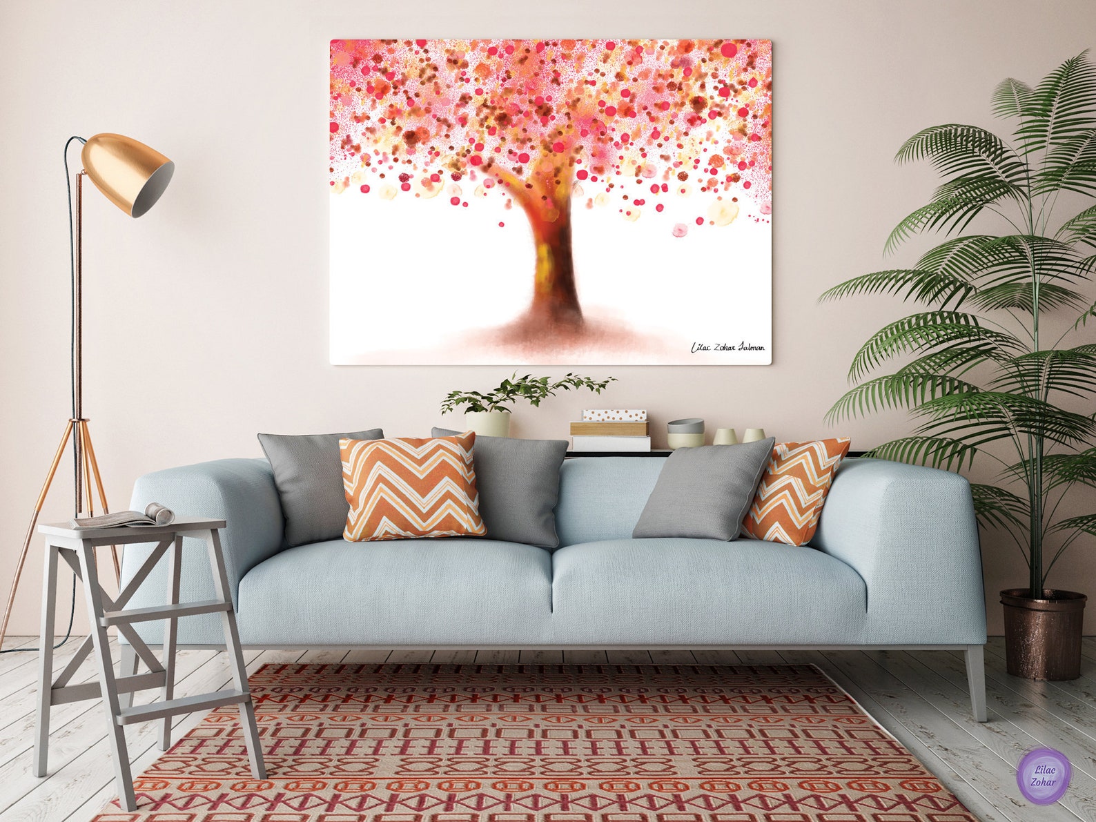 Tree Wall Art, Canvas Art Tree, Tree Painting, Tree Canvas Wall Art
