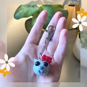 Sad Hamster Keychain zdjęcie 3