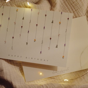 Postkarte „Happy Birthday “ | Geburtstagskarte | Ermutigungskarten | christliche Karten |