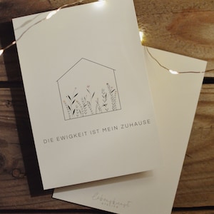 Postkarte „Ewigkeit“ | christliche Postkarten | Ermutigungskarten | christliche Karten |