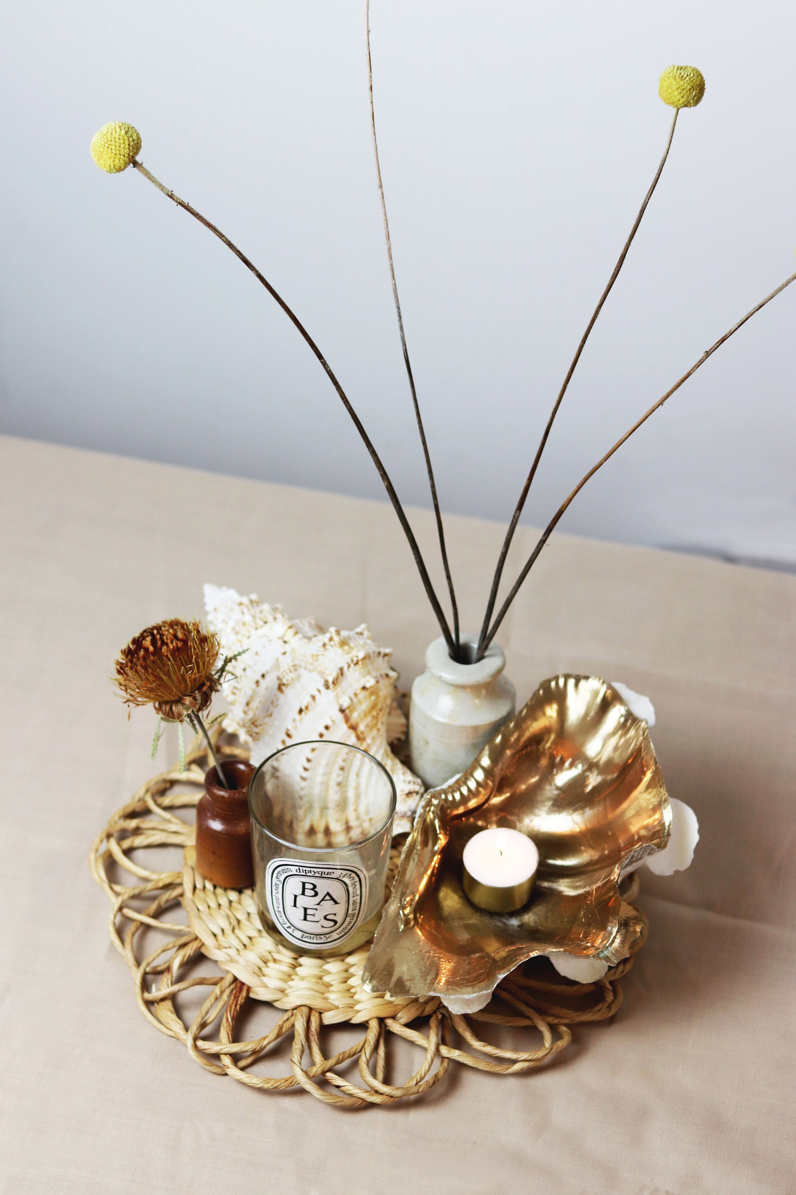 Wicker Scallop Table Mat Straw Table Mat Wedding Table Etsy UK