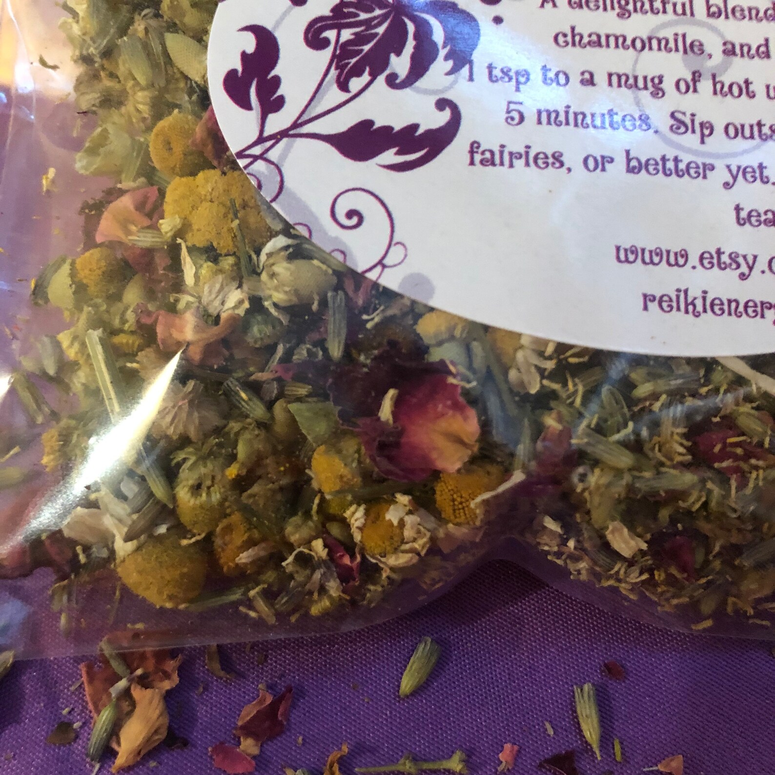 Fairy Tea Etsy