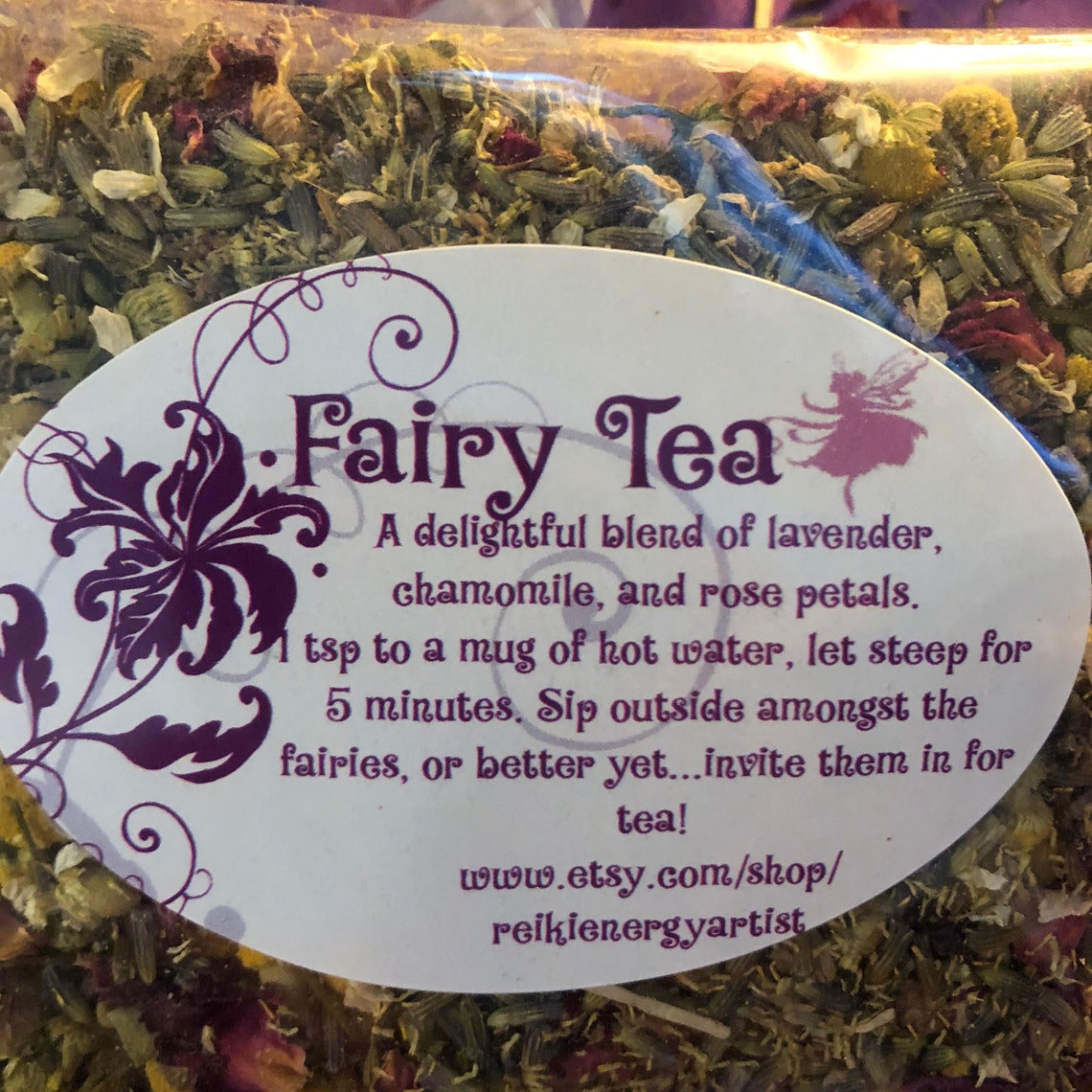 Fairy Tea Etsy