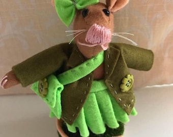 Felt mouse