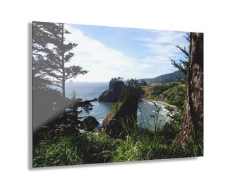 Oregon Coast Seascape Acrylic Prints (French Cleat Hanging)