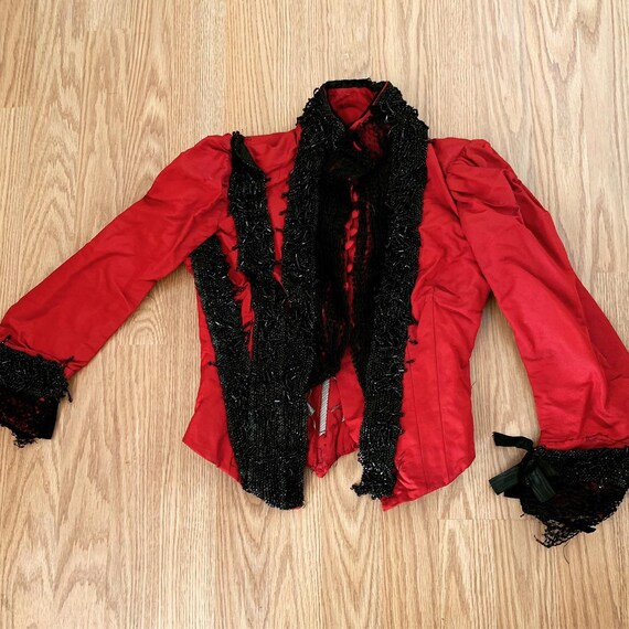 RARE! Victorian Vintage VTG Jacket 1880s 1890s Ear