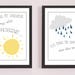Printable You Are My Sunshine set of 2 Prints - Etsy