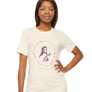 St. Therese of Lisieux T-Shirt - Catholic T-Shirts-Catholic Apparel- Saint T-Shirt