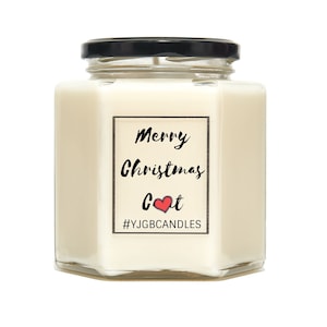 Christmas Candle, Christmas Gift, Merry Christmas C*nt, Cheeky Gift, Funny Gift, Sarcastic Gift, Candle, Scented Candle, Candles, Candle