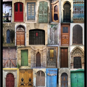 Cartel 24 x 36 Camino de Santiago - Puertas (Archivo Digital)
