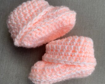 Pink Booties Baby, Newborn Girl Booties, Crochet Baby Booties, Baby Girl Shoes, Pink Girl Shoes, Baby Girl Booties, Baby Booties Crochet