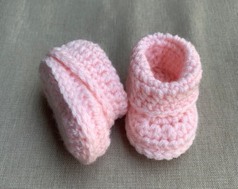 Baby Girl Booties, Baby Boy Booties, Crochet Baby Booties, Pink Baby Booties, Blue Baby Booties, Newborn Booties, Newborn Shoes, Baby Shoes